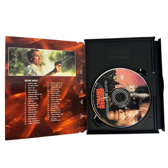 Clint Eastwood Collection Sudden Impact 1983 R Warner Bros DVD Dirty Harry - Picture 3 of 7